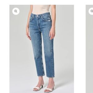 AGOLDE Riley Straight Cropped - Size 25